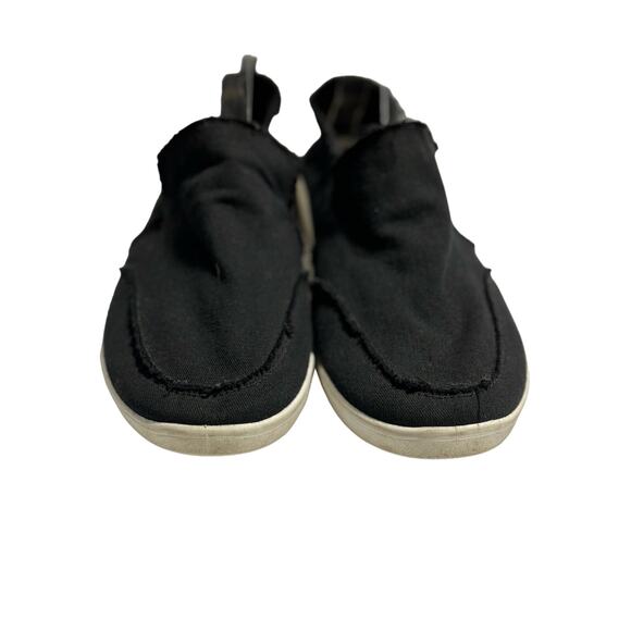 Vionic Beach Malibu Canvas Slip On Shoe Black  7.5 - Picture 1 of 5